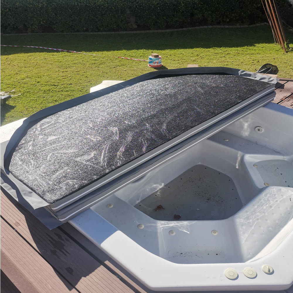 6-7 Seater Cover Light Grey Open